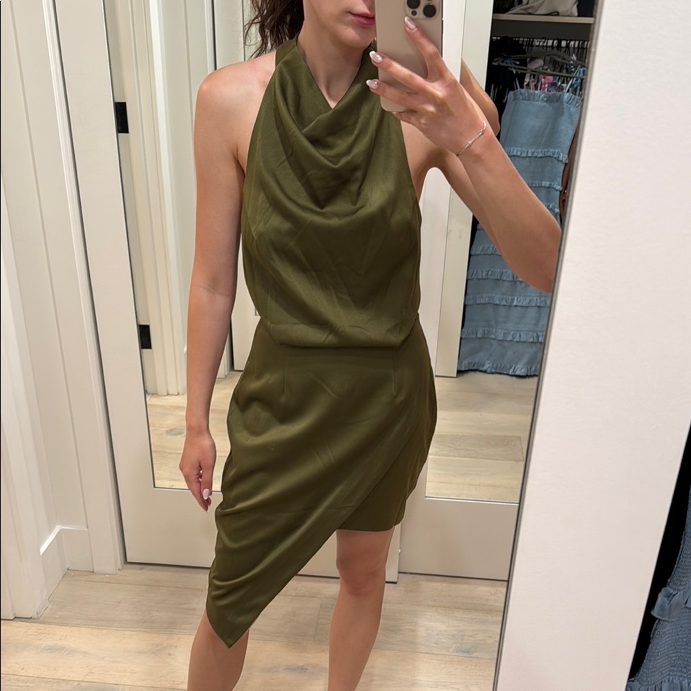 Green Cocktail Dress